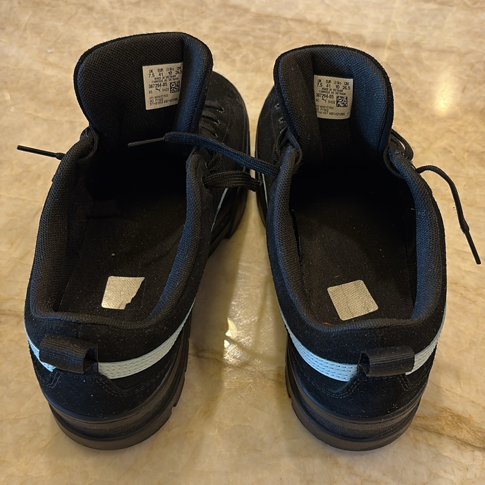 PUMA size 10 women's Mayze Sd X Dua Lipa Sneakers in Black - Picture 6 of 11